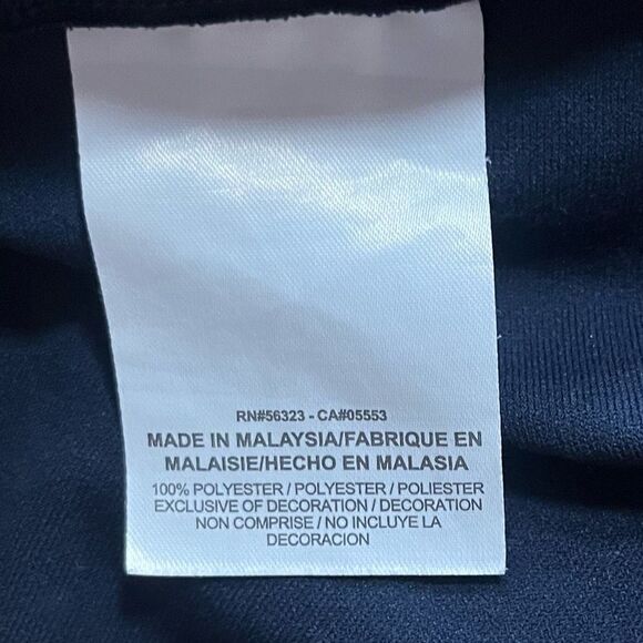 Nike Running Dri-Fit Long Sleeved Lightweight Hoodie Sweatshirt Navy Blue Small - Picture 6 of 8